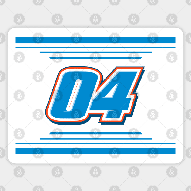 Cory Roper #04 2024 NASCAR Design Sticker by AR Designs 